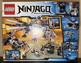 DAMAGED BOX - LEGO NINJAGO: Nindroid Mechdragon (70725) w/ Evil Wu - SEALED!