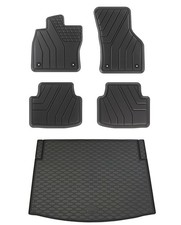 Gummi Fußmatten Kofferraumwanne für Seat Leon 4 KL 3/2020- Limousine Allwetter
