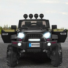 12V Kids Spring Suspension Ride On Truck