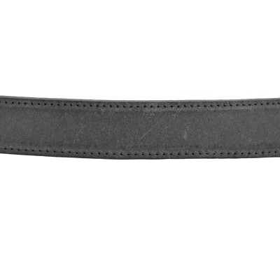 DOLCE & GABBANA DG Logo Vintage Style Leather Belt Gray 95 38 | eBay
