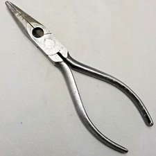 H.Boker Needle Nose Pliers With Side Cutter 6" Model 5332-6 Vintage Made in USA
