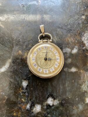 Hanover Wind Up Anti-Magnetic Pocket Watch One And A Half Inch Diameter