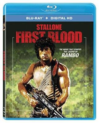 Rambo: First Blood Blu-ray  Digital HD - Blu-ray - GOOD