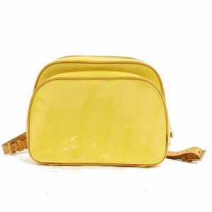 louis vuitton yellow backpack