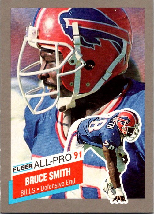 1991 Fleer #5 Bruce Smith All-Pro NearMInt/Mint