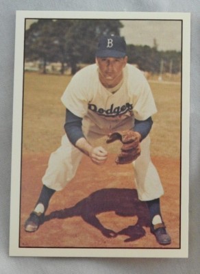 1979 TCMA Baseball History Series Bob Milliken Dodgers Baseball Card 