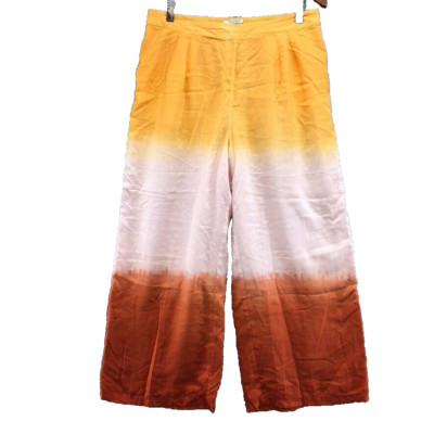 Scotch & Soda Maison Scotch Beach Please Wide Leg Pants Womens Large Resort Boho