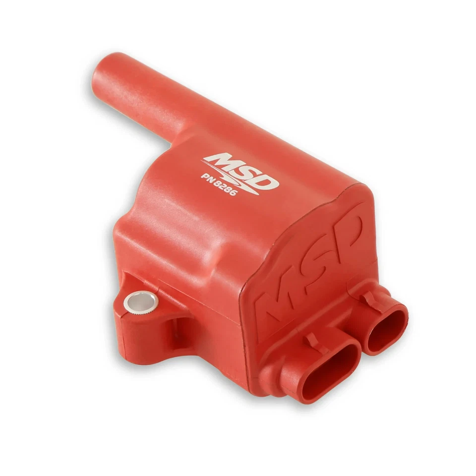 Paquete de 8 bobinas rojas de encendido MSD serie Pro Power para Chevrolet Silverado 1500 03-06 Foto 4 de 4