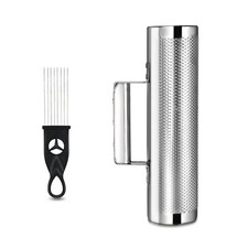 Guiro Stainless Steel 10"x3" Percussion Guiro Shaker Instruments Tool with Sc...