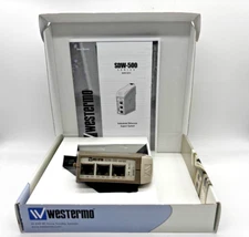 WESTERMO SDW-541 MM-ST2 SDW-500 SER INDUSTRI ETHERNET SWITCH 3644-0021