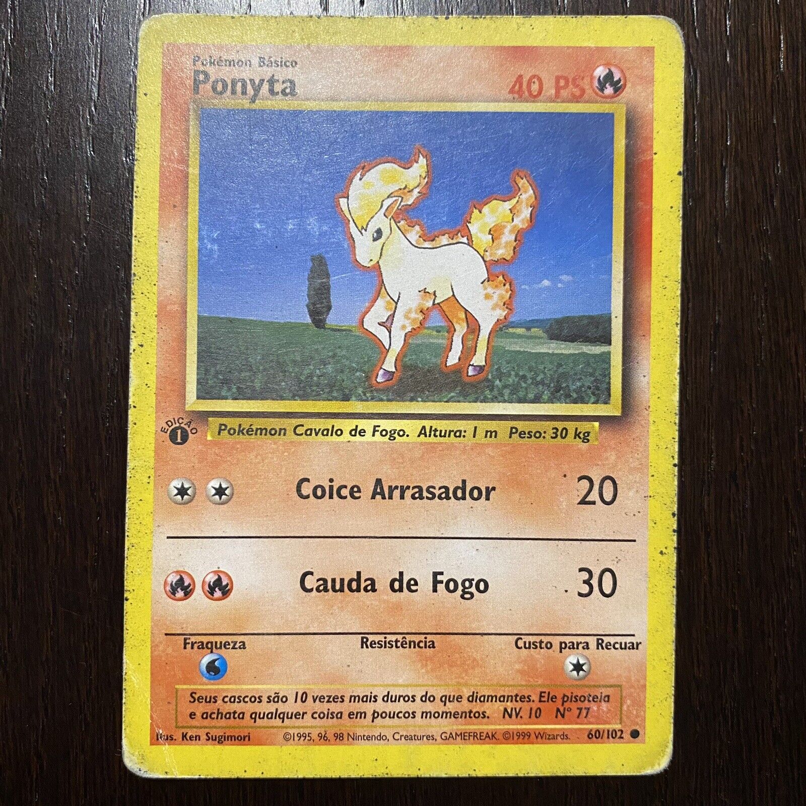 Pokemon cavalo de fogo