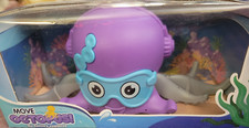 NEW Move Brand Octopus Bath Toy For Toddler With Box, Swims No Battery Needed
