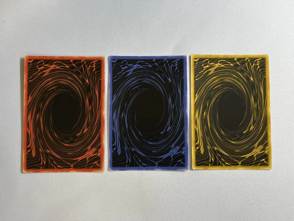 Yugioh Egyptian God Card Set Slifer + Obelisk + Ra Limited Ultra Rare YGLD - Image 2 of 2