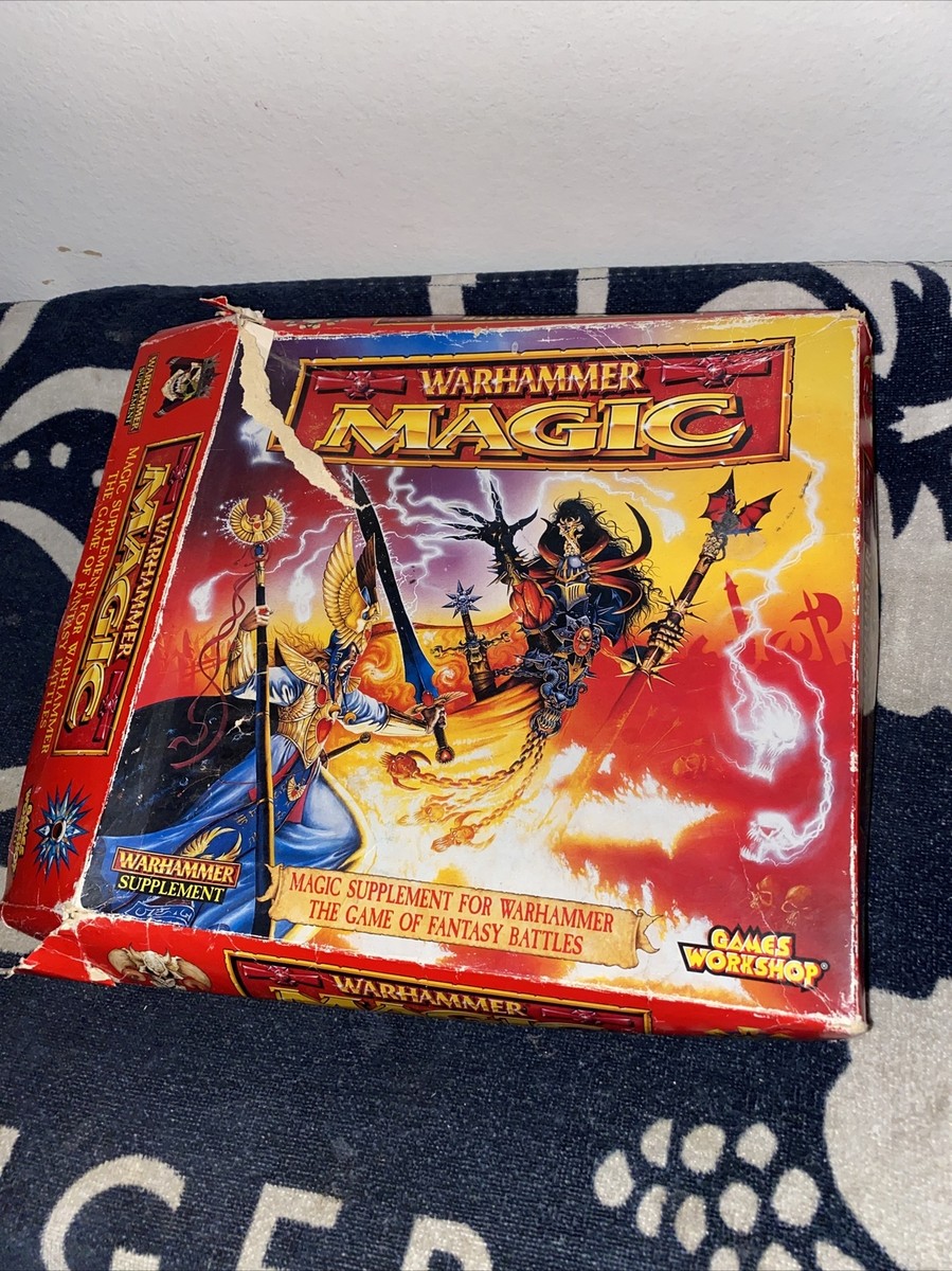 Games Workshop Vtg WARHAMMER MAGIC Supplement Box Set OOP 1996