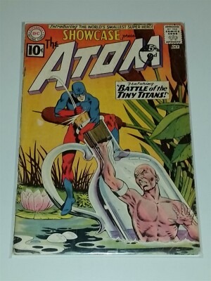 SHOWCASE PRESENTS THE ATOM #34 VG- (3.5) OCTOBER 1961 1ST ATOM DC COMICS ** 