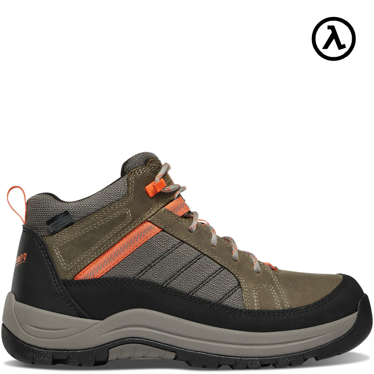 Danner Riverside Hiking Boots Sz 10 Gray Orange Leather Lace‎ Up Mid Top Shoes 15341_lifestyle53?wid=3000&hei  main image 4