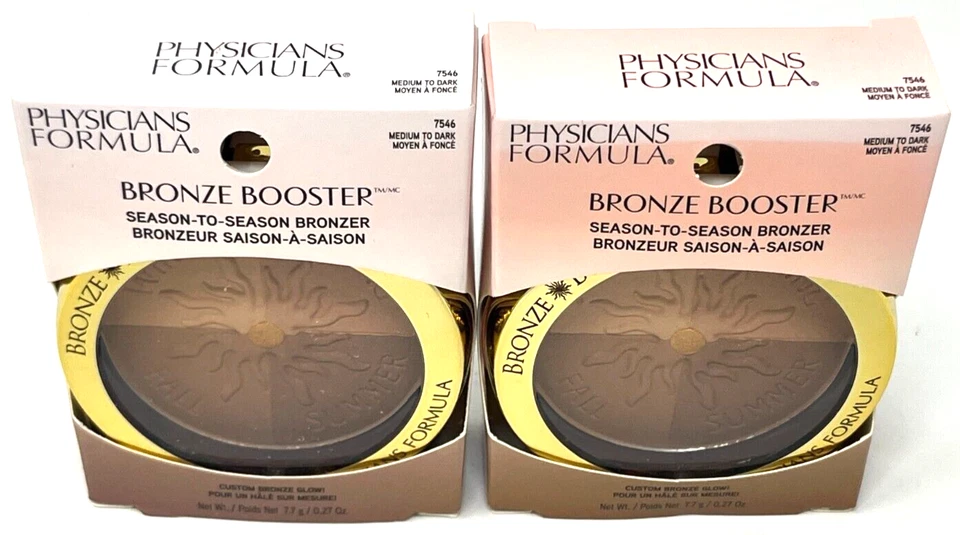 (2) Physicians Formula Bronze Booster Season-To-Season Bronzer 7546 Medium Dark - Image 2 of 3