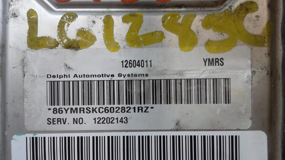 SATURN VUE Engine Brain Box 2006 12604011 YMRS - Image 3 of 3