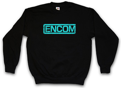 ENCOM II SWEATSHIRT PULLOVER encom International computer technology Tron