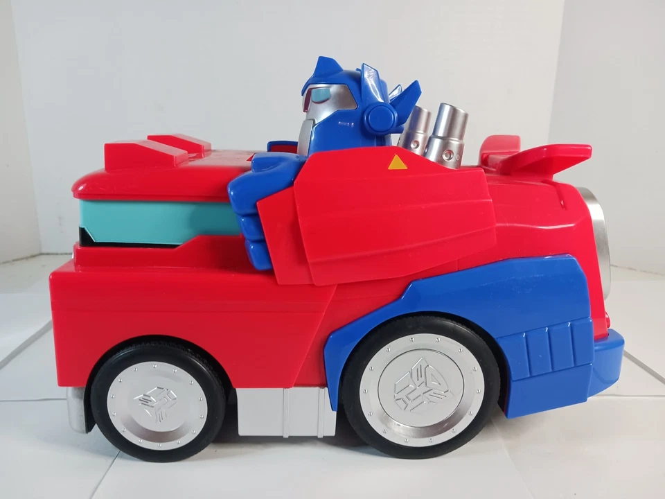 Transformers Rescue Bots Optimus Prime Remote Control Truck *OPEN BOX NO REMOTE* - Image 2 of 4