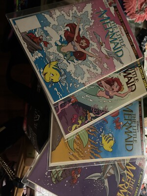 Little Mermaid Complete 1-4 Disney Comics Limited Series 1992 NM
