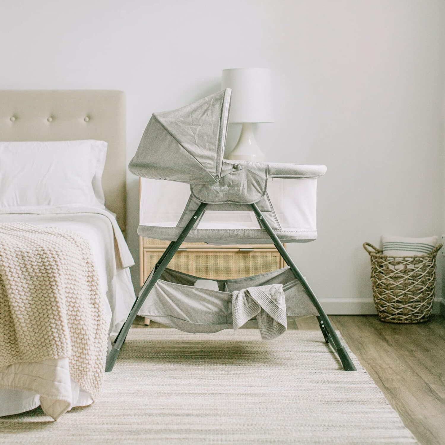 Bedside Sleeper Beside Me Doze Deluxe Baby Foldable Removeable