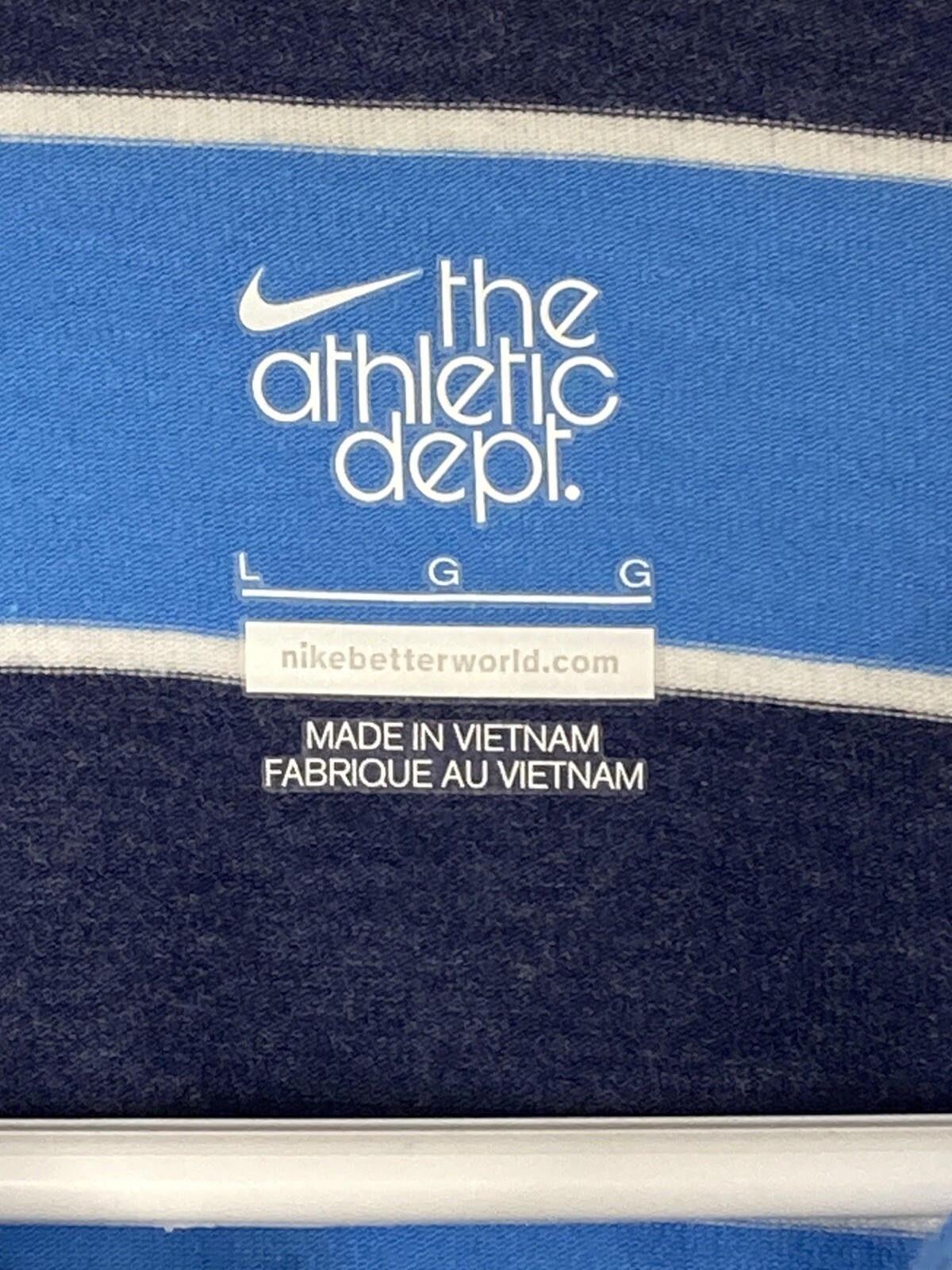 NIKE The Athletic Dept Golf Polo Shirt Embroidered Sw… Gem