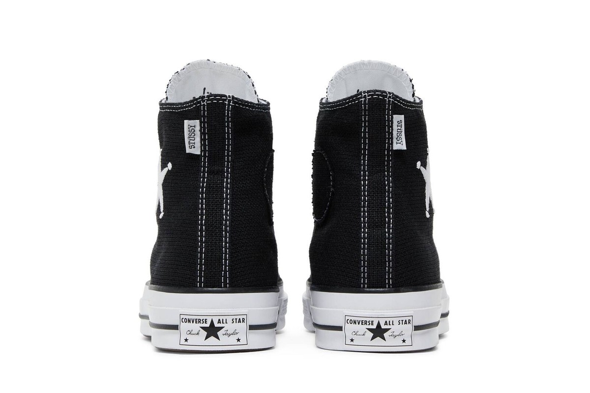 靴 STUSSY CONVERSE CT70 HI BLACK A01765C Converse Stussy x Chuck 70 High 'Black' A01765C Men's Shoes | eBay