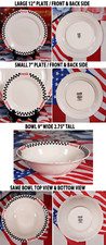 Vintage Coca-Cola Gibson Dinnerware Set 12  P...