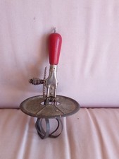 Antique Egg Beater Mixer with Splash Guard