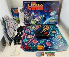 1992 Omega Virus Game by Milton Bradley Complete/Works in Great Cond FREE SHIP