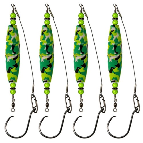 4pcs Float Rigs Fishing Bobbers Popping Corks Catfishing Equipment O3P5 eBay