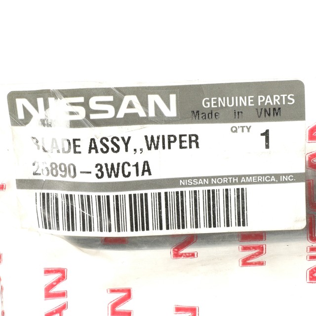 OEM NEW Nissan Driver Side Windshield Wiper Blade Versa Versa Note 288903WC1A eBay