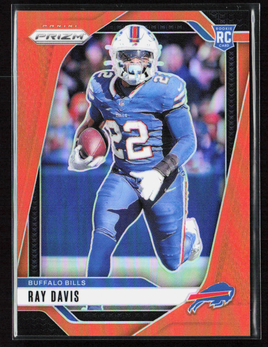 2024 Panini Prizm #382 Ray Davis Orange /249