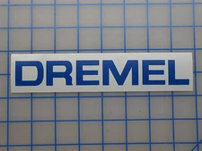 Dremel Sticker Decal 7.5" 11" Tool 4200 4000 3000 Bits 3d Printer Multi Saw Max