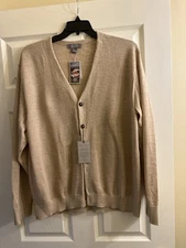 Daniel Cremieux Signature Vail Collection 100% ALPACA Cardigan Sweater Sz XL