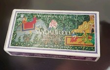 Crabtree Evelyn For Men Sandalwood Aromatic Soap Box 2 Large 5.3 Oz Bars Rare