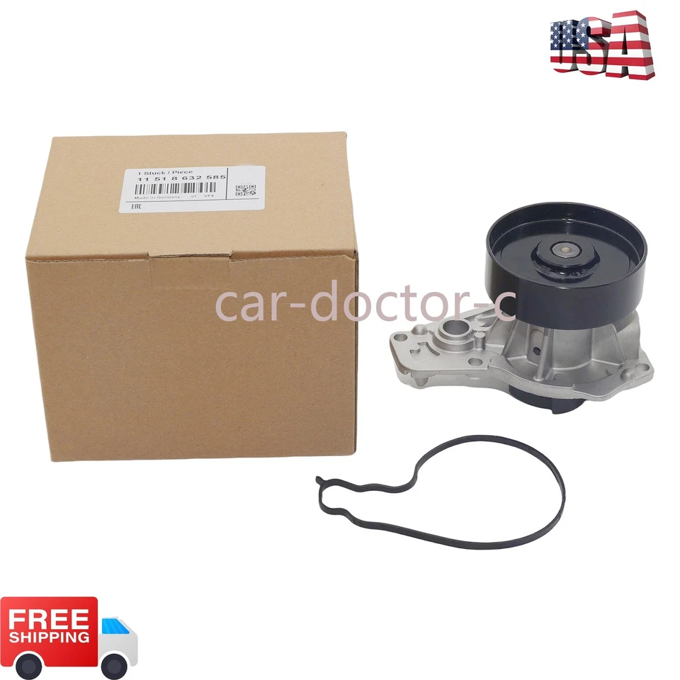 OEM 11518632585 Water Pump assembly NEW for BMW 340i 440i 540i 740i X3 B58 US - Image 2 of 4