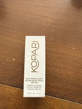 Kopari Sun Shield Soft Glow Daily Face SPF 30 Sunscreen Primer Travel .2 fl oz