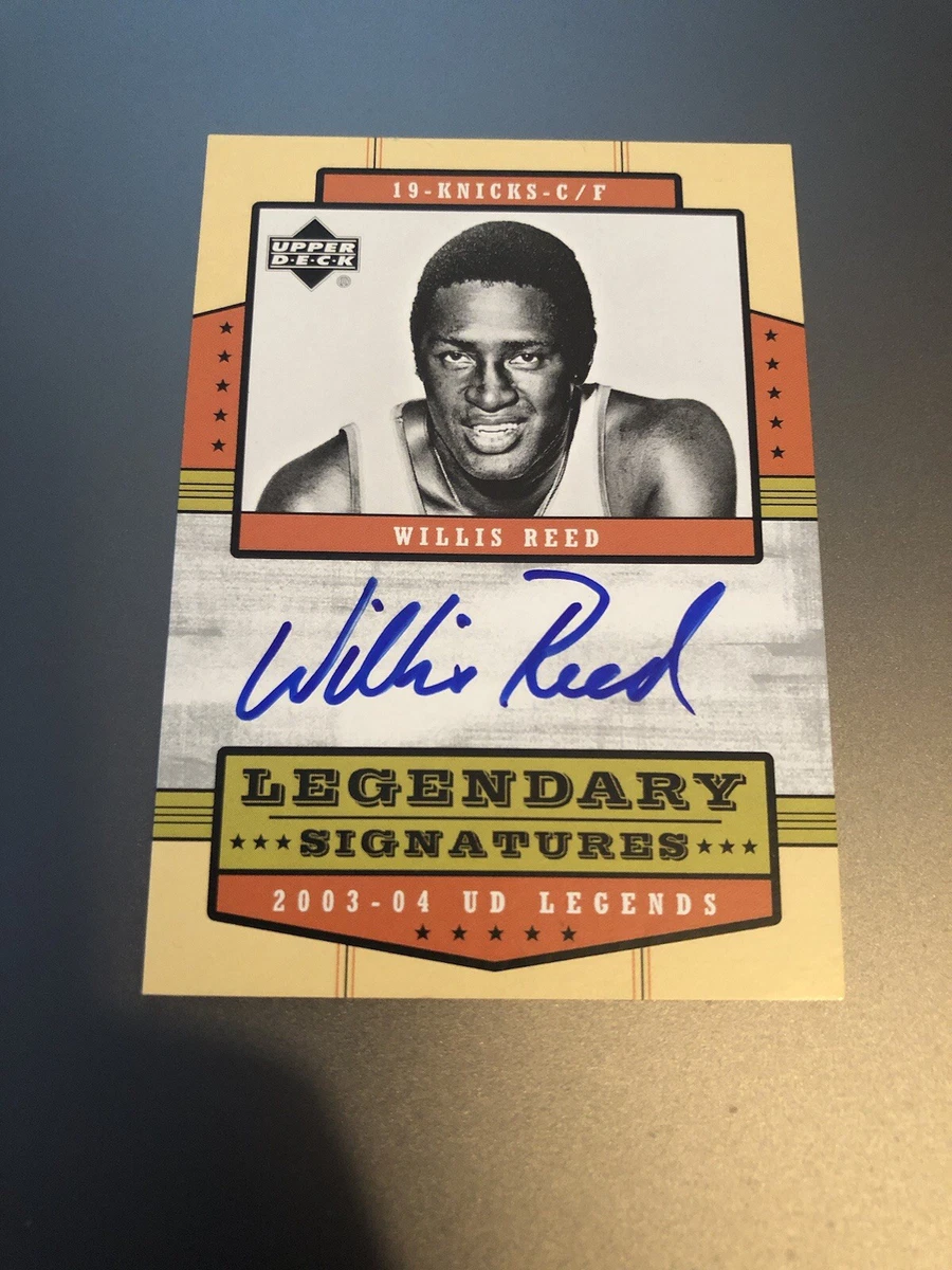 Basketball Trading Cards Willis Reed Sports Autographed for sale