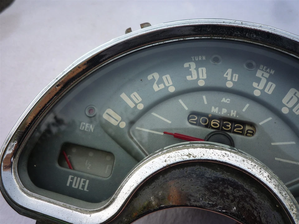 Velocímetro FORD ANGLIA 100E SPEEDO perfecto popular aire acondicionado Foto 4 de 4