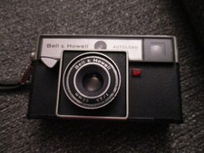 Vintage Bell  Howell Model 340 Autoload 35mm Camera 40mm f/3.5 lens UNTESTED