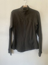 Lululemon Define Women  s Size 12 Dark Green Pockets Fitted Athletic