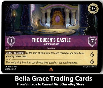 The Queen's Castle - Mirror Chamber #67/204 Into the Inklands Disney Rare