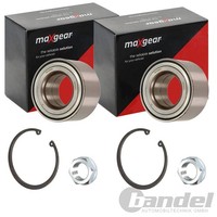 2X Maxgear RADLAGER-SATZ Vorne Passend FÜR CitroËN Jumpy Spacetourer Fiat Scudo