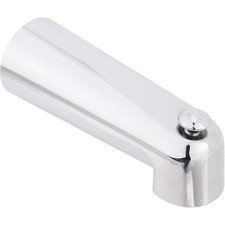EZ-FLO 7" Zinc Bath Tub Diverter Spout 15072, 1/2 Inch IPS Inlet, Chrome