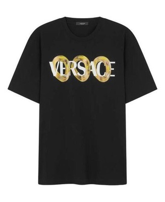 Versace Maxi Chain Logo T-Shirt 151104192