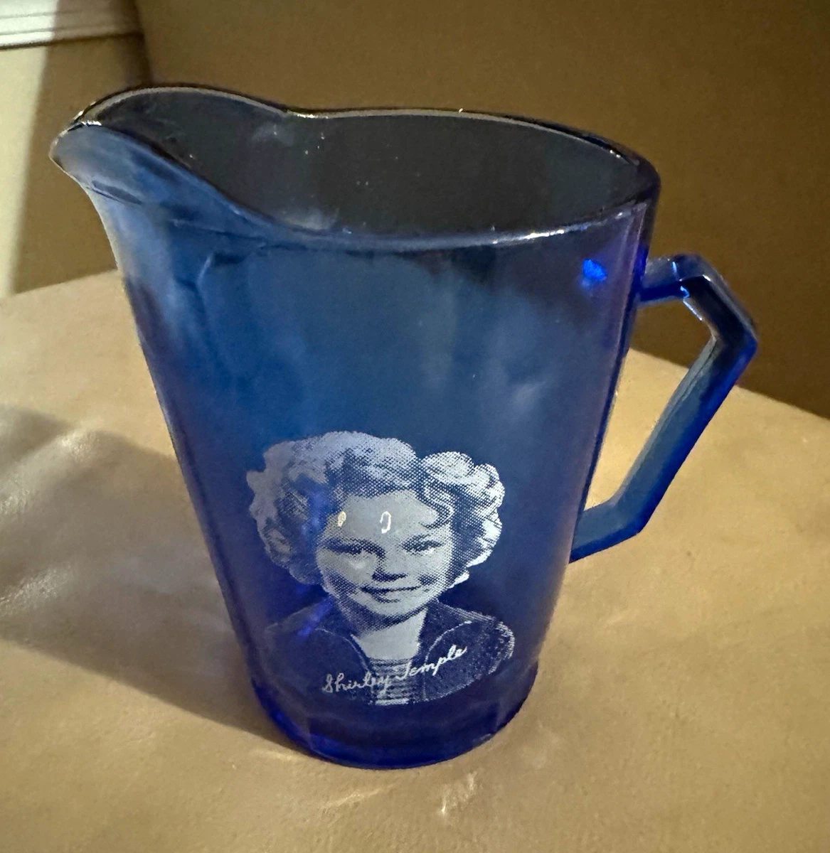 Shirley Temple Glass In Cobalt Glassware for sale | eBay