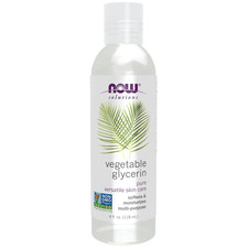 NOW Solutions, Vegetable Glycerin, 100 Pure, Versatile Skin Care, Softening and