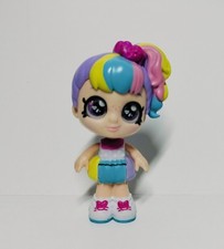 Kindi Kids MiniS Bobble Doll - RAINBOW KATE  3.5" Figure Sparkle Eyes